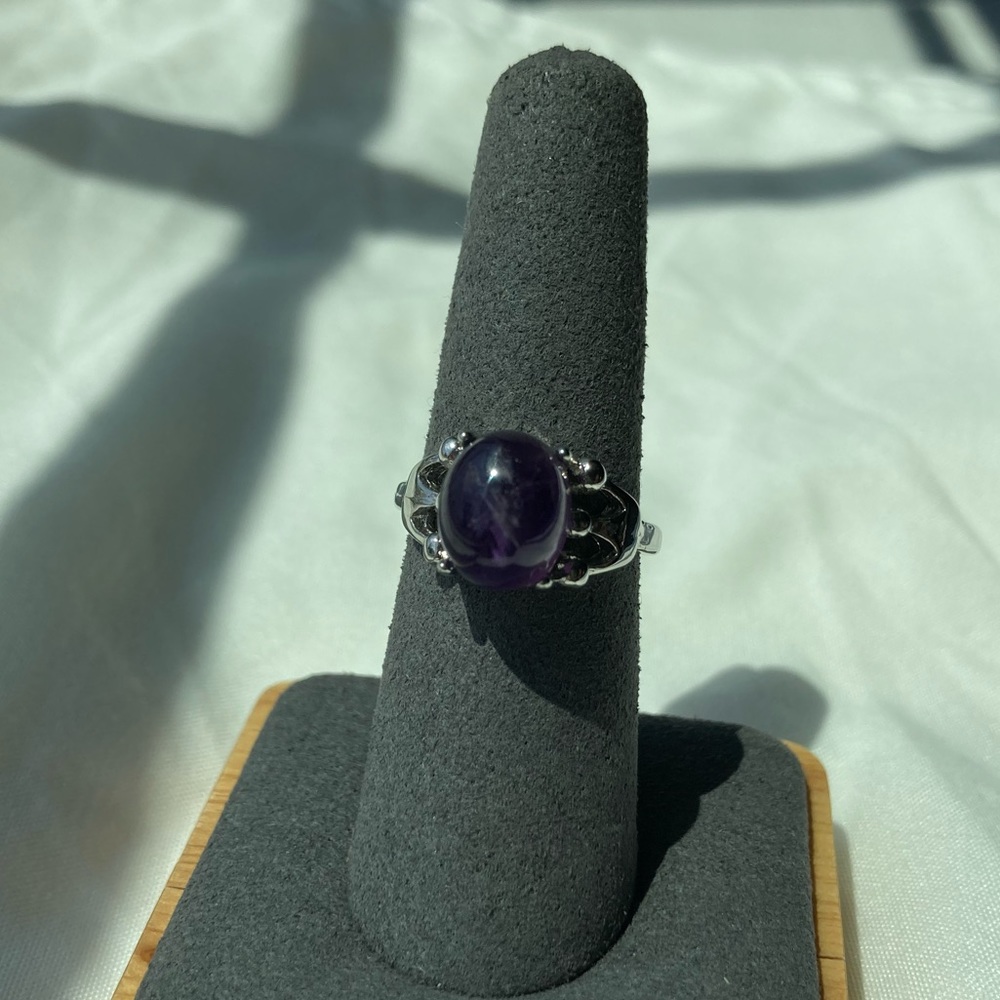Amethyst s925 ring - Picture 5 of 6